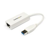 StarTech.com Adaptateur Réseau USB 3.0 vers Gigabit Ethernet, 10/100/1000 Mbps, USB vers RJ45, Adaptateur USB 3.0 vers LAN, Adaptateur Ethernet USB 3.0 (GbE), Conformité TAA