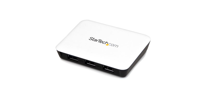 StarTech.com Adaptateur réseau USB 3.0 vers Gigabit Ethernet avec hub à 3 ports