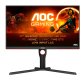 AOC G3 U27G3X/BK écran plat de PC 68,6 cm (27") 3840 x 2160 pixels 4K Ultra HD LED Noir, Rouge