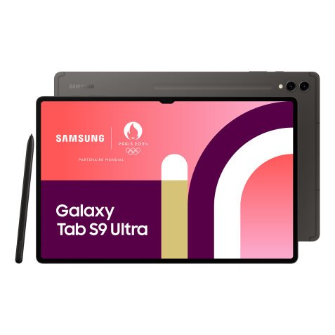 Samsung Galaxy Tab S9 Ultra SM-X910N Qualcomm Snapdragon 512 Go 37,1 cm (14.6") 12 Go Wi-Fi 6 (802.11ax) Android 13 Graphite