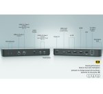 i-tec USB-C Intelligent Triple Display Docking Station + Power Delivery 100W