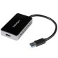 Adaptador de Vídeo Externo USB 3.0 a HDMI con Hub USB 1 Puerto - Tarjeta Gráfica Cable - 1080p