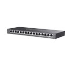 TP-Link Omada SG2016P commutateur réseau Géré L2/L2+ Gigabit Ethernet (10/100/1000) Connexion Ethernet, supportant l'alimentation via ce port (PoE) Noir