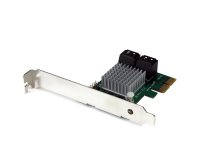 StarTech.com 4 Port PCI Express 2.0 SATA III 6Gbps RAID Controller Card with HyperDuo SSD Tiering
