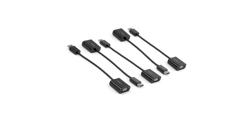 StarTech.com Adaptateur DisplayPort vers VGA - Adaptateur Actif DisplayPort 1.2 vers VGA - Dongle de Conversion Vidéo DP Numérique à VGA Analogique - Adaptateur de Moniteur DP vers VGA M/F