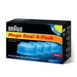 BRAUN Accessoire rasoir Pack de 3 recharges de liquide nettoyant CCR4