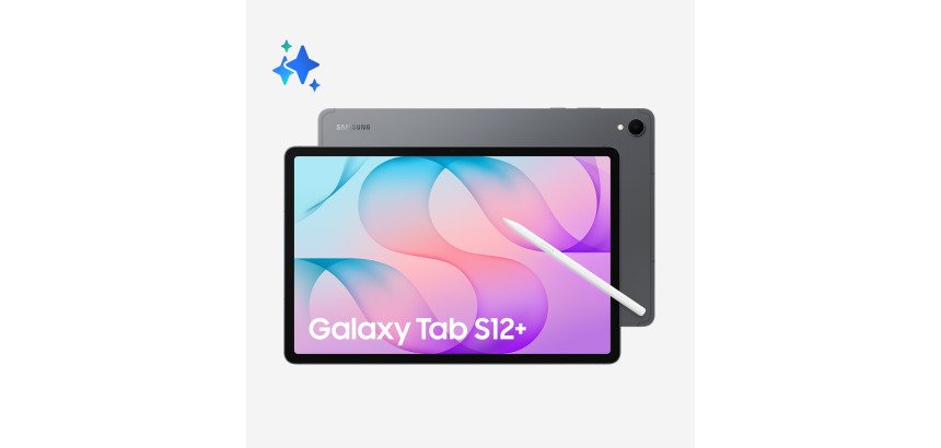 Samsung GALAXY TAB S12+ 5G 256 GB 32 cm (12.6") 12 GB Wi-Fi 6 (802.11ax) Gray