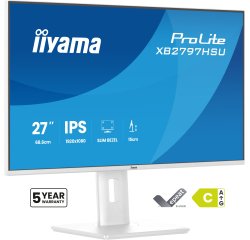 iiyama ProLite XB2797HSU-W1 écran plat de PC 68,6 cm (27") 1920 x 1080 pixels Full HD LED Blanc