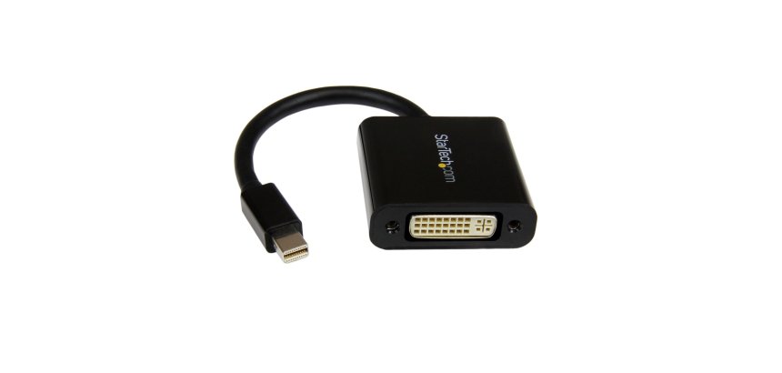 StarTech.com Adaptateur Mini DisplayPort vers DVI - Convertisseur Mini DP à DVI-D - Vidéo 1080p - mDP ou TB 1/2 Mac/PC vers Moniteur DVI - Câble Compact mDP 1.2 vers DVI Single-Link
