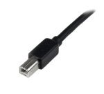 StarTech.com Câble USB Actif A vers B 20 m - M/M - Noir