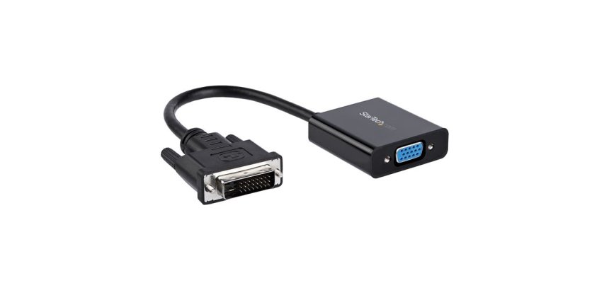 StarTech.com Câble adaptateur actif DVI vers VGA - Convertisseur DVI-D vers HD15 - M/F - 1080p