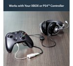 StarTech.com White headset adapter for headsets with separate headphone / microphone plugs - 3.5mm 4 position to 2x 3 position 3.5mm M/F