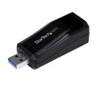 StarTech.com USB 3.0 to Gigabit Ethernet NIC Network Adapter – 10/100/1000 Mbps