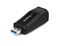 StarTech.com Adaptador Tarjeta de Red Externa NIC USB 3.0 a 1 Puerto Gigabit Ethernet 1Gbps RJ45 USB A Sin Dongle