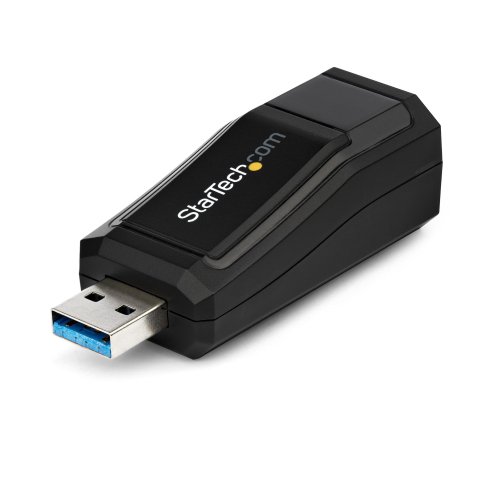 StarTech.com Adaptador Tarjeta de Red Externa NIC USB 3.0 a 1 Puerto Gigabit Ethernet 1Gbps RJ45 USB A Sin Dongle