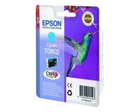 Epson T0802 - cyan - original - ink cartridge