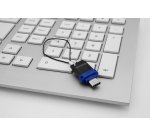 Verbatim Dual - Unidad USB 3.0 de 64 GB - USB-C / USB-A - Azul