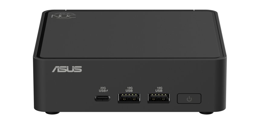 ASUS NUC RNUC15CRKU5063C2 Intel Core Ultra 5 225H 16 Go DDR5-SDRAM 512 Go SSD Windows 11 Pro Mini PC Noir