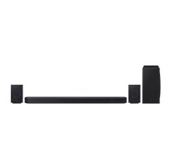 Samsung Soundbar HW-Q930D/ZF Serie Q, 17 Speaker, Wireless Dolby Atmos, Audio a 9.1.4 Canali, Q-Simphony, Alexa integrato e compatibile con Google Assistant, Titan Black 2024