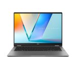 ASUS Vivobook 14 Flip TP3407SA-FLIP-DICSG221X Copilot+ PC Intel Core Ultra 7 258V Hybride (2-en-1) 35,6 cm (14") Écran tactile WUXGA 32 Go LPDDR5x-SDRAM 1 To SSD Wi-Fi 7 (802.11be) Windows 11 Pro Gris