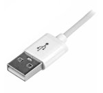 StarTech.com Cable 1m Lightning 8 Pin a USB A 2.0 para Apple iPod iPhone 5 iPad - Blanco