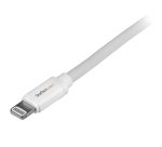 StarTech.com Câble Apple Lightning vers USB pour iPhone, iPod, iPad - 2 m Blanc