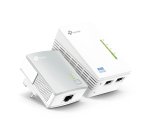 TP-Link TL-WPA4220 KIT 600 Mbit/s Ethernet/LAN Wifi Blanc 2 pièce(s)