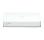 D-Link GO-SW-8G/E switch No administrado Gigabit Ethernet (10/100/1000) Blanco