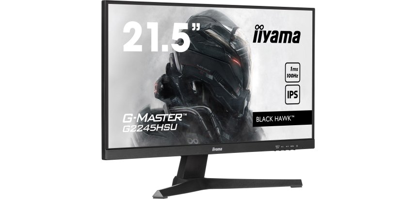 iiyama G-MASTER G2245HSU-B2 écran plat de PC 54,6 cm (21.5") 1920 x 1080 pixels Full HD LED Noir