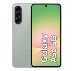 Samsung Galaxy A56 5G, Smartphone con Funzioni intelligenti, Display Super AMOLED 6.7”, 8GB RAM, 256GB, Camera 50MP, Batteria 5.000 mAh, IP67, Awesome Olive