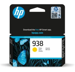 HP 938 Cartouche Encre Authentique Jaune