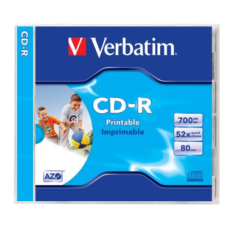 Verbatim 43324 CD vierge CD-R 700 Mo 52x 1 pièce(s)