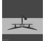 Neomounts DS75S-950BL2 Support d'écran à fixer 17-32" - ressort à gaz - Topfix - arrêt 180°