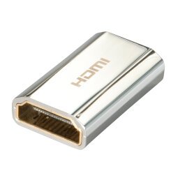 Lindy 41509 cambiador de género para cable HDMI Type A (Standard) HDMI tipo A (Estándar) Metálico