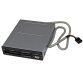 StarTech.com Interne USB 2.0 multimedia kaartlezer 3,5" 22-in-1 Front Panel card reader 22-in-1 zwart