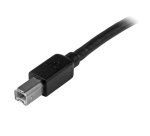 StarTech.com Câble USB Actif A vers B 15 m - M/M - Noir
