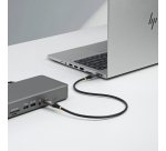 StarTech.com Cable USB4 50cm - Cable USB-C Certificado USB-IF - 80Gbps - Cable USB Tipo C - PD de 240W - 8K120/4K240 - DP 2.1 - DP80 - Recubrimiento de TPE - Compatible con Thunderbolt - Negro