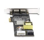 StarTech.com Carte Réseau PCIe à 1 Port 2,5 Gbps NBASE-T, Intel® I225-V, Carte Réseau pour Ordinateur à Port Unique, Carte Réseau Ethernet MultiGigabit, Carte LAN Serveur PCI Express
