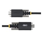 StarTech.com Câble de Charge USB-C de 2m, Durable et Ultra-Flexible, Verrouillage à Vis Latéral, PD EPR 240W (5A), Câble de Recharge USB 2.0 pour PC, Certifié USB-IF, Cordon USB-C Robuste