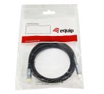 Equip 128359 Cavo USB 3.2 Gen 2 da C a C, M/M, 3,0 m, PD100W , 4K/60Hz, 10Gbps, nero