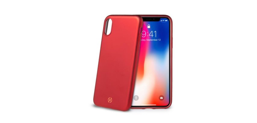 Celly SOFTMATT900RD custodia per cellulare 14,9 cm (5.85") Cover Rosso