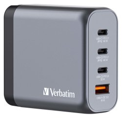 Verbatim GNC-140 Universale Nero, Grigio AC Ricarica rapida Interno