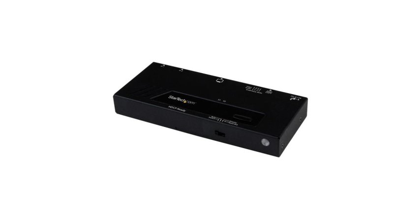 StarTech.com Commutateur vidéo HDMI à 2 ports avec commutation automatique et prioritatire - Switch HDMI - 1080p