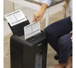 Fellowes Automax 80M distruggi documenti Taglio a particelle 22 cm Nero