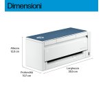 HP ScanJet Pro 4200 s1 Scanner ADF 600 x 600 DPI A4 Blu, Bianco