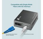 TP-Link MC210CS convertisseur de support réseau 1000 Mbit/s 1310 nm Monomode Noir