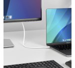 StarTech.com 2m USB-C naar DisplayPort 1.2-kabel, bidirectioneel, 4K 60Hz, witte video-adapterkabel voor Apple MacBook Pro / Air M1 / M2 / M3 / M4, Mac Mini / Studio, Thunderbolt-compatibel