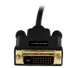 StarTech.com Câble Mini DisplayPort vers DVI de 1,8m - Adaptateur Mini DP à DVI - Vidéo 1080p - Lien Unique Passif mDP 1.2 vers DVI-D - mDP ou Thunderbolt 1/2 Mac/PC vers Moniteur DVI
