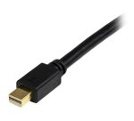 StarTech.com Câble Mini DisplayPort vers DVI de 1,8m - Adaptateur Mini DP à DVI - Vidéo 1080p - Lien Unique Passif mDP 1.2 vers DVI-D - mDP ou Thunderbolt 1/2 Mac/PC vers Moniteur DVI
