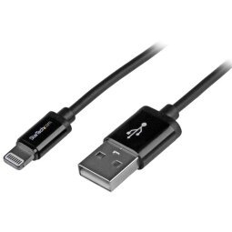 StarTech.com 1 m (3 ft.) USB to Lightning Cable - iPhone / iPad / iPod Charger Cable - High Speed Charging Lightning to USB Cable - Apple MF
